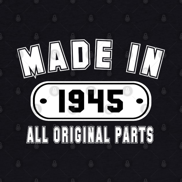 Made In 1945. All Original Parts by PeppermintClover